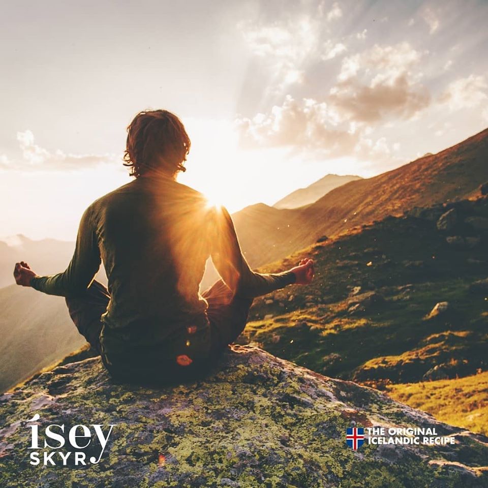 When you reach your goal it's good to refuel with some Ísey Skyr! 😅