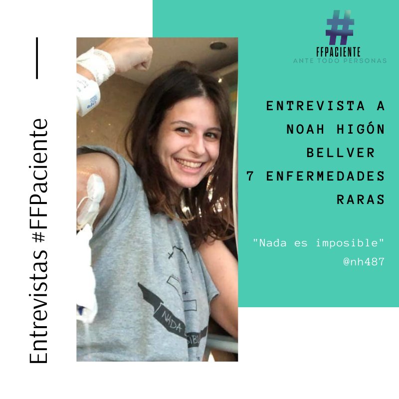 🗣️<a href="/nh487/">Noah Higón Bellver</a>:  "Tenemos un colectivo médico falto en formación sobre #EnfermedadesRaras. A duras penas se estudian en las universidades y no existen equipos multidisciplinares"

#FFPaciente #FebreroRaro2020 #366diasdeEERR

¡No te pierdas su historia!
👀👉 ffpaciente.es/2020/02/noah-p…