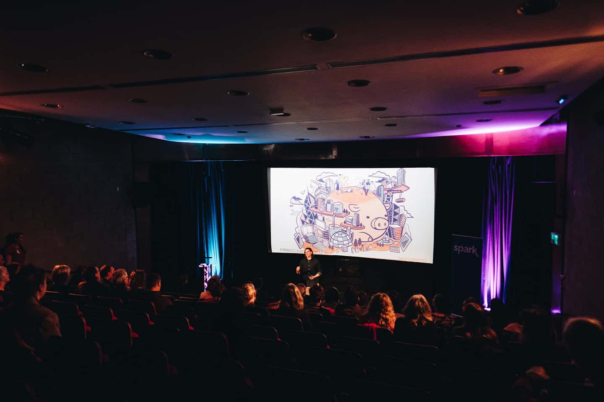 leamingtonspaCM's tweet photo. Last week we swapped our usual venue for the studio theatre of the @spacentre to open #wdspark2020 and what a perfect location for Mark Adam 's talk on #CMinvest it was!
You can now check out all the pics from the day, courtesy of @elleloreanco on our #flickr (link in thread) https://t.co/kVub8stqV0