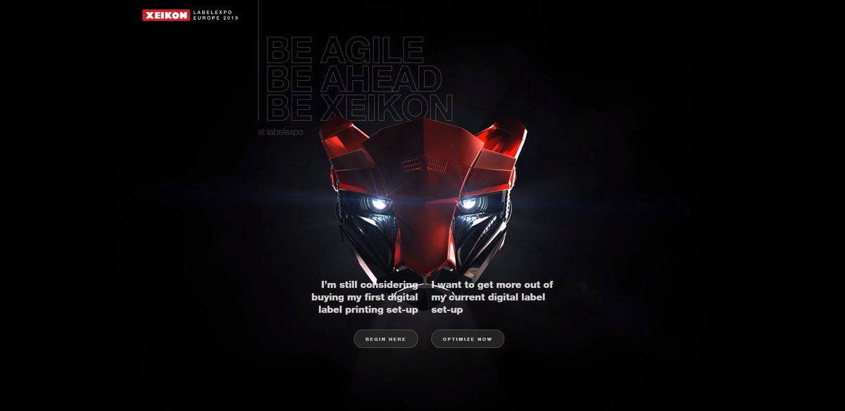 Xeikon's tweet image. As a pioneer in full-color digital #labelprinting, Xeikon has gathered a wealth of knowledge on the key success factors in implementing #digital production. On transform.xeikon.com, we share our digital printing expertise: 5 questions, 2 minutes, 1 personalized answer.