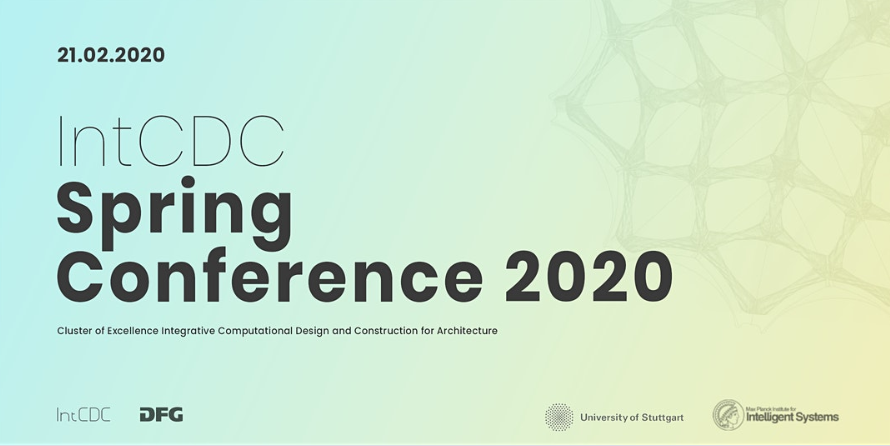 IswUniStuttgart's tweet image. Heute findet die erste &quot;Cluster of Excellence Integrative Computational Design and Construction for Architecture (IntCDC) SpringConference&quot; am Max-Planck-Institut für Intelligente Systeme statt.
bit.ly/2HFfiGP
 
#intCDC #SpringConference2020 #dfg2020 
@EXC_IntCDC @MPI_IS
