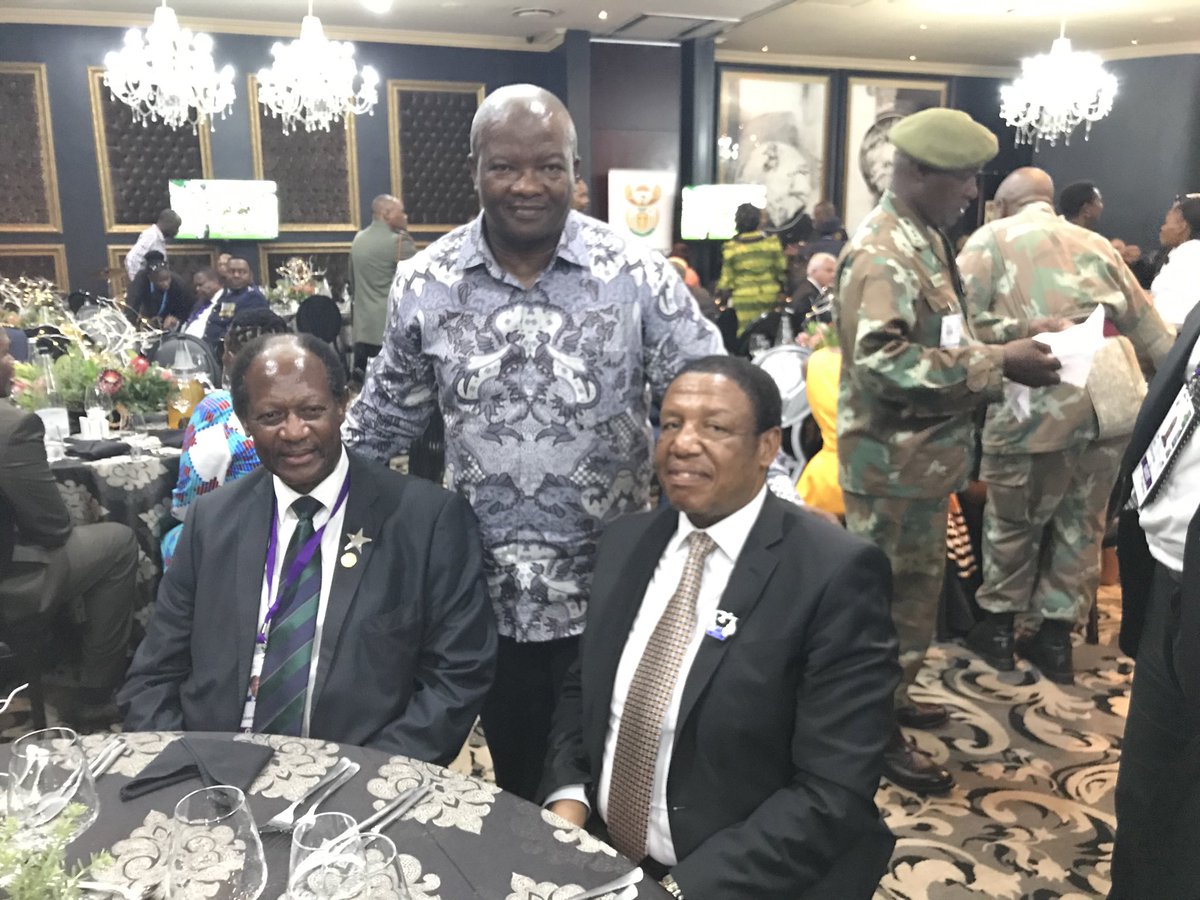 With Bishops Barnabas & Edward Lekganyane, both lead ZCC Churches, . A rare opportunity to find them in one place @ ArmedForcesDay2020, in Polokwane.