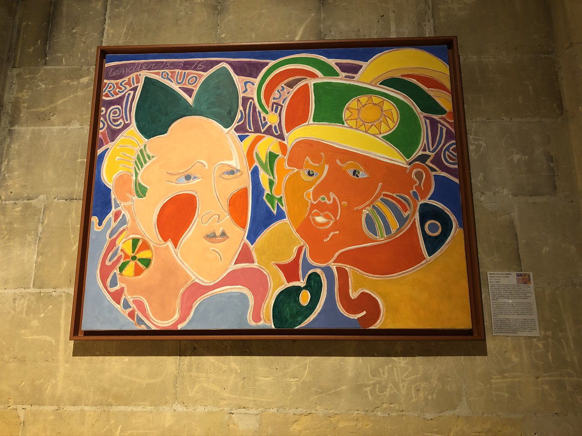 Prélude op de #Carnaval : De Franse Kunstenaar Henri #Landier raakte geïnspireerd door de unieke Maastrichtse Carnaval @Tempeleers en trok 3 jaar met de vierders door de Stad.
Nu een grote expositie <a href="/kruisherenhotel/">Kruisherenhotel</a> <a href="/TheaterVrijthof/">Theater a/h Vrijthof</a> <a href="/MuseumVrijthof/">Museum@Vrijthof</a> <a href="/CedilleDesign/">Françoise Oostwegel</a> <a href="/FranceinNL/">La France aux Pays-Bas 🇫🇷🇳🇱</a>
