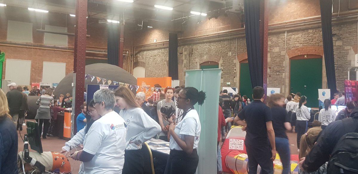 Excited to be demonstrating our technology and engaging families in new and innovative technologies! #sciencefestivalswindon