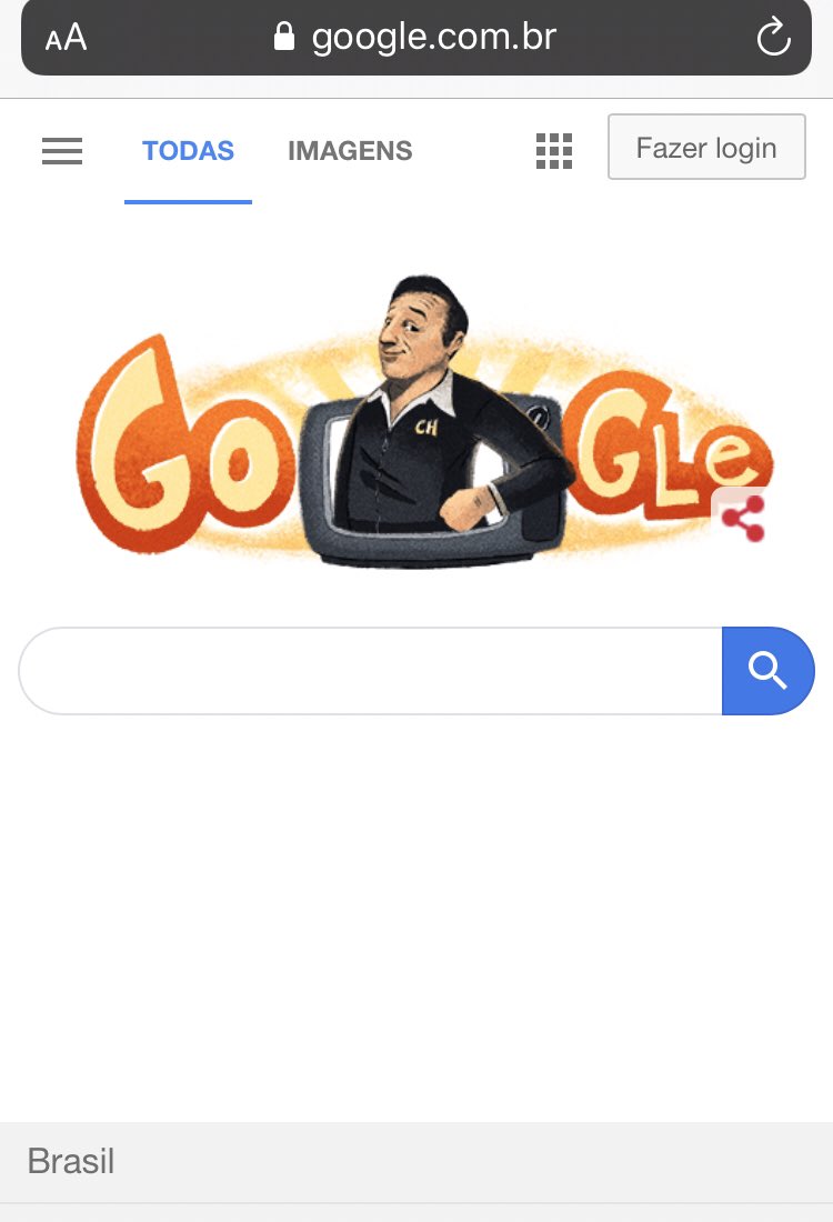 marinabonati's tweet photo. O Google hoje 💛 #RobertoBolaños https://t.co/cHf5IKlO2s