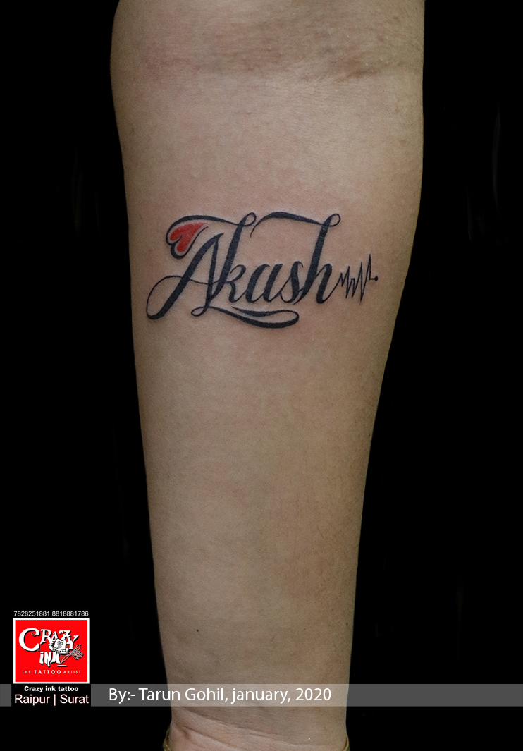 Akash name tattoo Akash name tattoo design Akash tattoo Akash tattoo  ideas  Name tattoo designs Tattoos Name tattoo