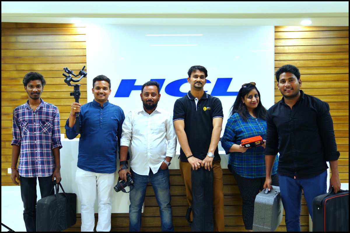 whatastory's tweet photo. #Corporate shoot at the new branch office of HCL in Hyderabad, India.
Kudos! to the entire team of our company for showing great perseverance &amp; cooperation during the whole project.

#videoproduction #corporateshoot #liveactionvideo #liveshooting #behindthescenes #corporatevideo https://t.co/fTpHijNIP5