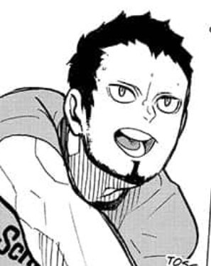 Haikyuu 384 Spoilers
.
. 
.
My guy received so hard his beard vanished 