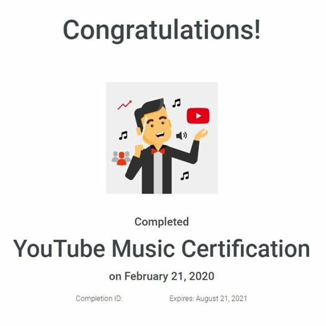 CarlyJamison's tweet photo. Just passed the YouTube Music Certification exam because it's not enough for an artist or songwriter just to be an artist or songwriter anymore. Not only do you have to understand music, you have to understand data and platforms. #music #data #tech #meta… https://t.co/3y2bqKogGH https://t.co/8GzBCK7aOr
