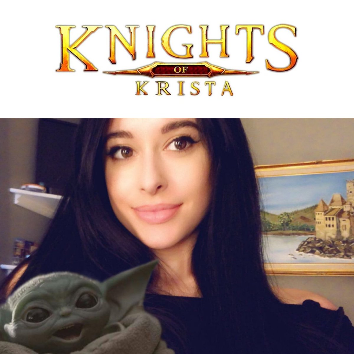 LadyGravemaster's tweet photo. @MsDarthBarbie We love you too! #KnightsOfKrista https://t.co/uUuAyV9nRW