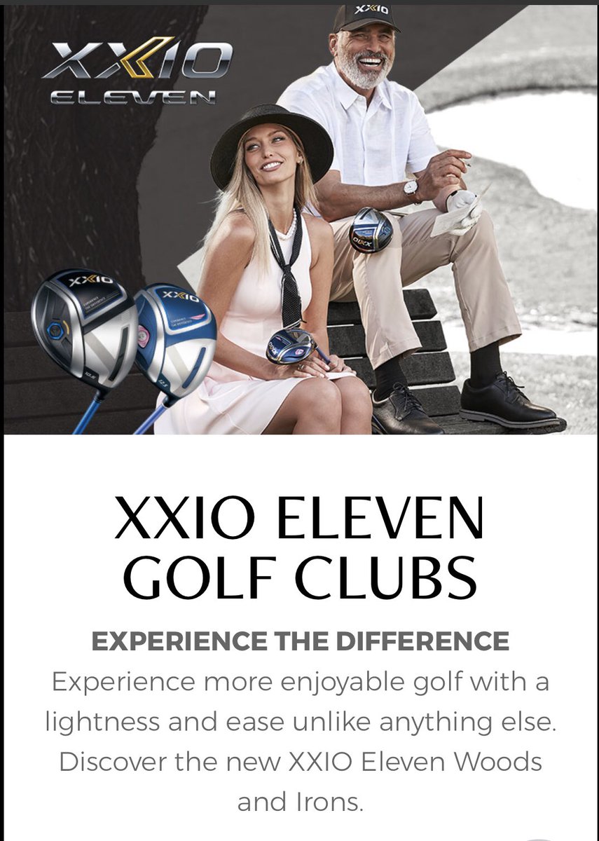 GreenfieldGolf's tweet photo. New XXIO Eleven coming soon. Come feel lightness of the golf club. https://t.co/Qi6Tfix4xd