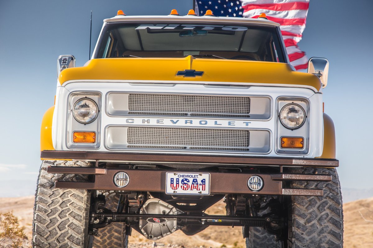 NittoTire's tweet photo. THE DUKE! @rtechfabrications | #TrailGrappler | #Cumminspowered | #K50Chevy https://t.co/N5pR3qUDVa