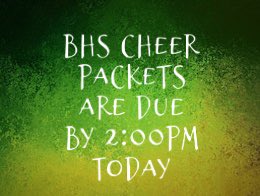 Don’t Forget!! 💚💛💚💛