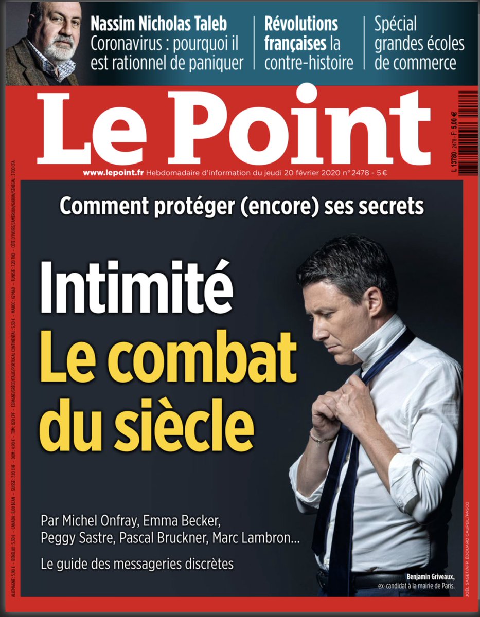 nntaleb's tweet photo. @LePoint Voila. Sans abonnement. https://t.co/PJJlnm1Qjo