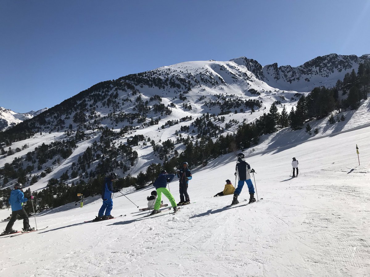 EF_Maths's tweet photo. Hard to tell just yet but looks like we’ll be back from the ski trip mid morning on Saturday. Will miss these views! https://t.co/P6zd5lpdG5