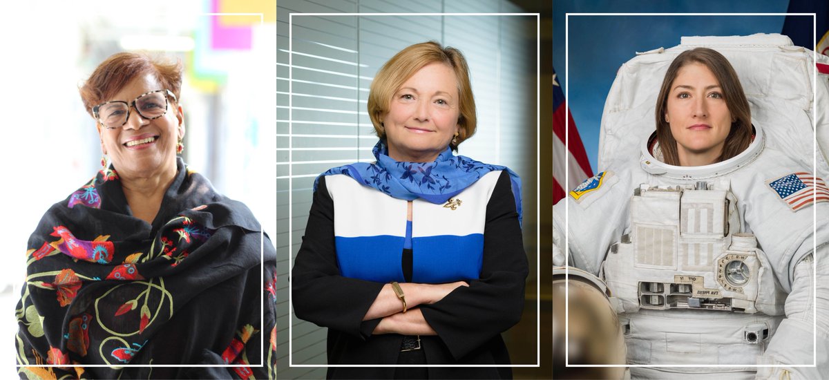 NCSSM's tweet image. Announcing our honorees! Join us for an evening celebrating #WomeninSTEM &amp;amp; the 2020 #NCSTEM Hall of Fame awards honoring Joan Barber, PhD, Christy Shaffer, PhD, &amp;amp; @NASA astronaut Christina Hammock Koch ’97! March 28 in Raleigh.

Reserve your tickets: bit.ly/2HokxdP