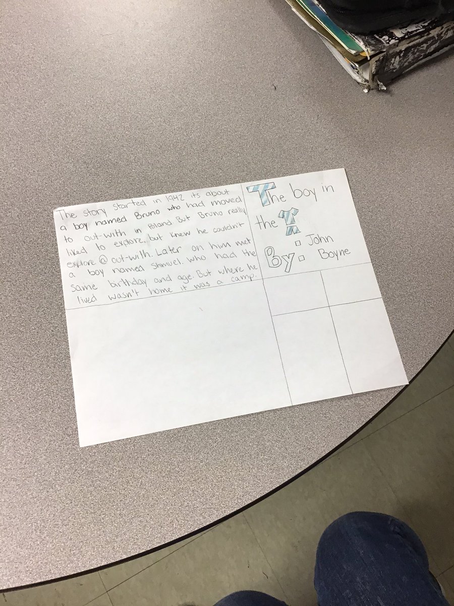fms_tech's tweet photo. Ela reading the boy and striped pajamas #fmsteech #teentweets https://t.co/y3K6mBMvK9
