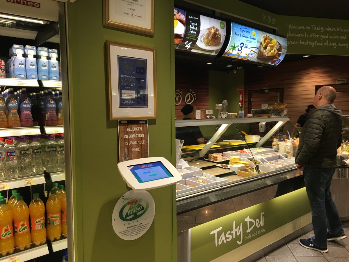 MJFloodDigital's tweet photo. IT’S HERE! The launch of our Live Allergen Displays is now well underway with new installs in Portmarnock, Rathcoole and Cherrywood. In partnership with #Profcal this service is being rolled out across @bwg_foods stores. https://t.co/fWeelBvXC1
