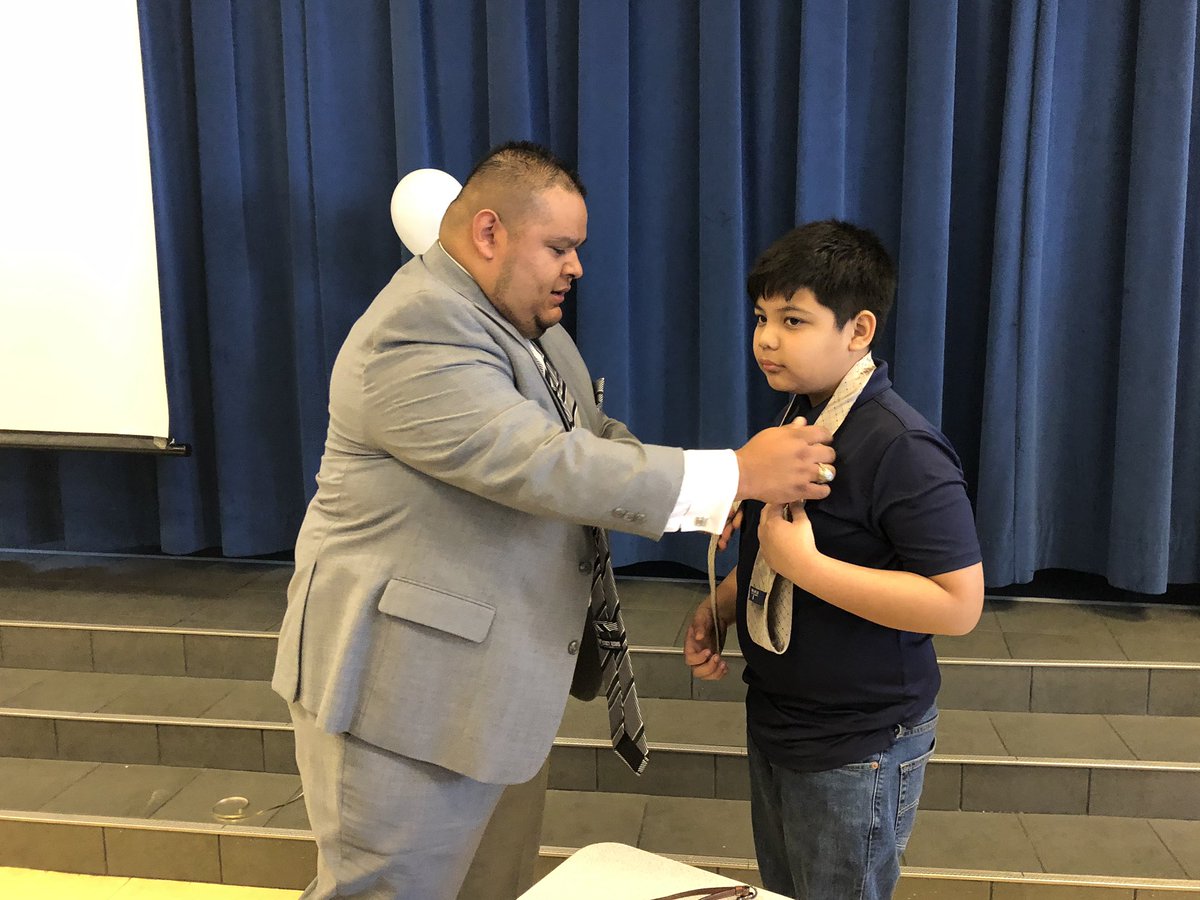 DrJarethaJordan's tweet photo. These young men will never forget this experience! Young men need strong role models and today these @IrvingISD staff members stepped in and lead the way. #tiesforguys #myirvingisd https://t.co/ORWbzFMO6A