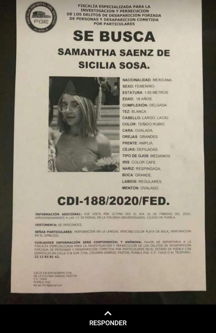 <a href="/RupiReportero_/">Rupi Reportero - Noticias de Puebla</a> <a href="/Canal13Puebla/">Canal 13 Puebla</a> <a href="/OsvaldoMacuil/">Osvaldo Macuil</a> <a href="/abel_cuba/">🅰bel Cuapa</a> @MictlanGuapo <a href="/LuisGlezAcosta/">Luis G. Acosta</a> <a href="/JosefinaGHof/">Josefina García Hernández</a> <a href="/rgolmedo/">Rocío García Olmedo</a> <a href="/NoraMEscamilla/">Nora Escamilla</a> <a href="/CDHPuebla/">CDH Puebla</a> <a href="/itzivalencia/">Itzel Valencia</a> ¿En la Atlixcayotl o en Col. Universidades?, también no pedimos más que la información para ayudar sea precisa, después se hacen los rumores si las autoridades dicen algo y los involucrados otra.