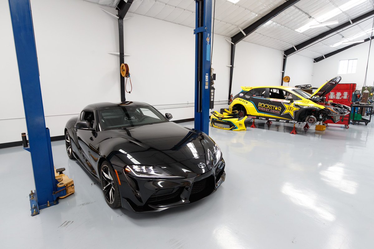 FredricAasbo's tweet photo. It’s official! Papadakis Racing and I are building a new #GRSupra for Formula Drift! First build video here: https://t.co/qeEAIDMuEf https://t.co/WfS2BqryVp