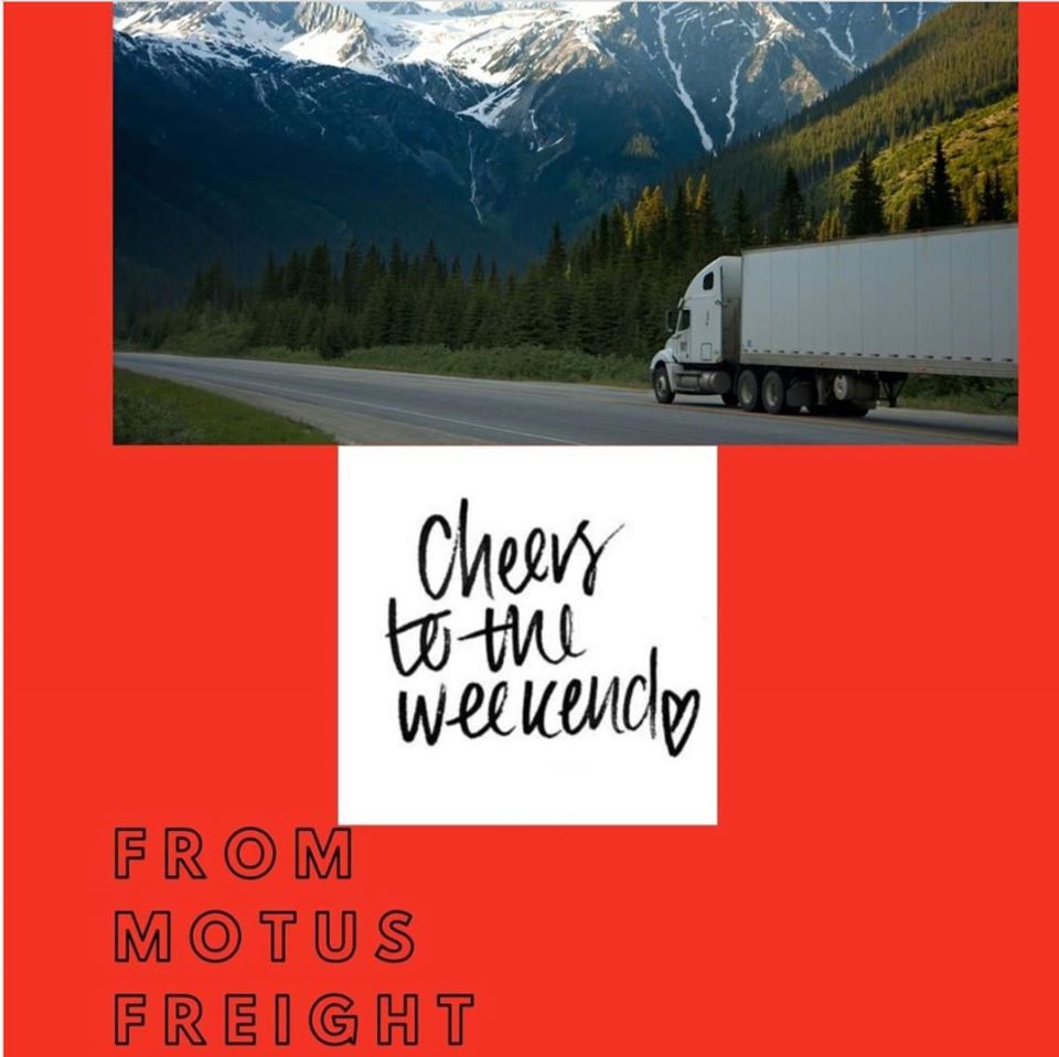 MotusFreight's tweet image. Happy Friday Everyone!