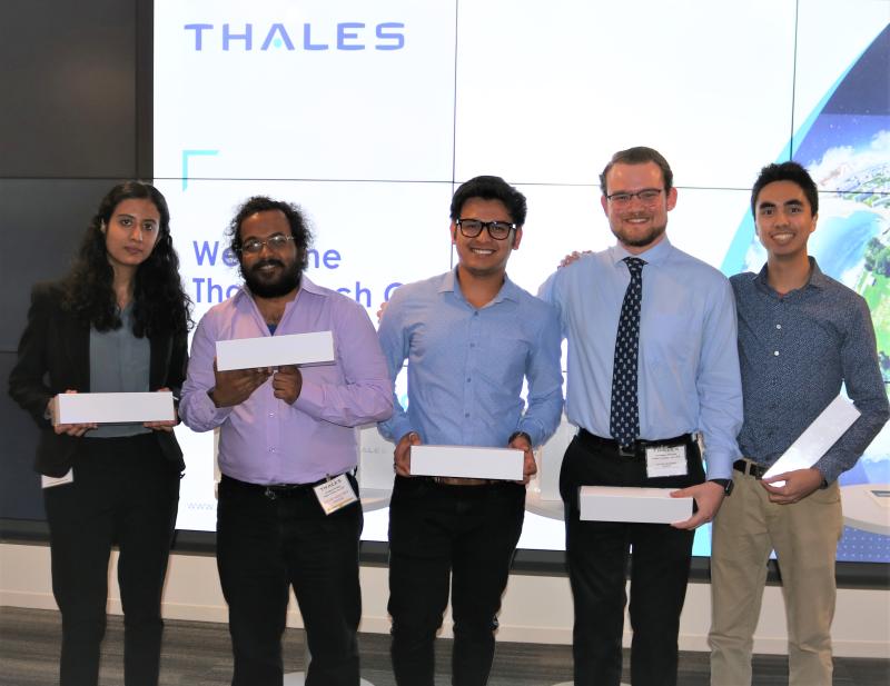 ThalesUSA's tweet photo. We’re thrilled to announce the #ThalesTechChallenge country stage winner from the USA! Congratulations to team Team Zero from @FloridaTech  on their innovative project and best of luck as you advance to the Global stage of the competition. #TTC20 https://t.co/4X0lSRfgp3