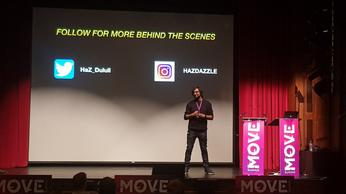 ScottRBurgoyne's tweet photo. Deeply inspiring talk by @HaZ_Dulull  
on Pitching Using Unreal Engine! @Move_Summit #MoveSummit2020 https://t.co/Zg8DNhusQU