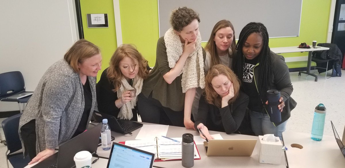NickStoyas's tweet photo. Hanging out with amazing theater educators from @FFAC225 @hibbardcps @UNHTheatreDance @NealFSimeon_CA  @KingCollegePre1 &amp; Carter School of Excellence as they unpack standards with @CPS_Arts @PCG_US @pcgeducation @JeffWaraksa @ArtsEdCafe &amp; @_SEADAE! Thanks for hosting @DyettArtsHS https://t.co/FXBX5XLHwD