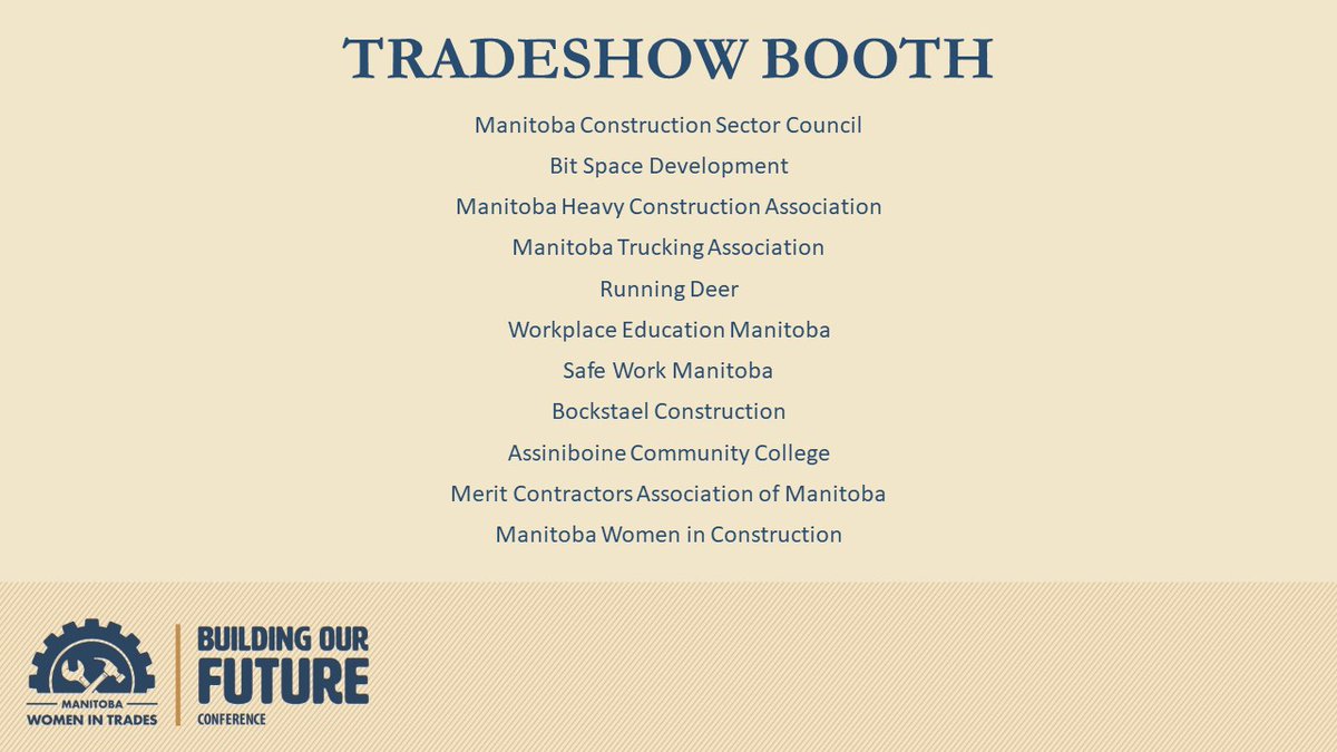 MBWomenInTrades's tweet photo. Did you happen to connect with one of our Exhibitors at the conference but didn't get a business card?  You can find the list of all our exhibitors here! https://t.co/VUGW0TmyVo https://t.co/n25AOhGADG