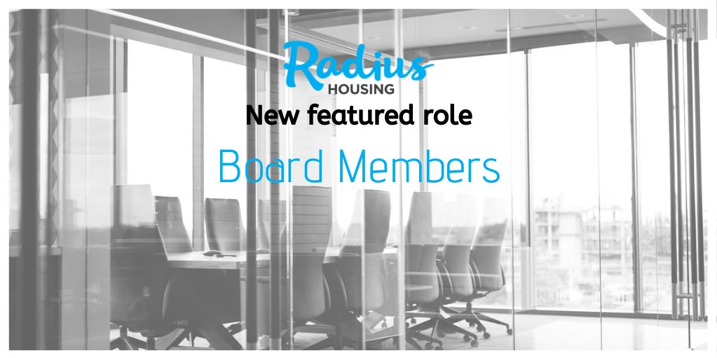We are seeking forward-thinking Board Members, who can steer our strategy for future success.

If interested, please contact

📩 gillian.somerville@radiushousing.org
📞  028 90397117

#NiJobs #JobFairy
