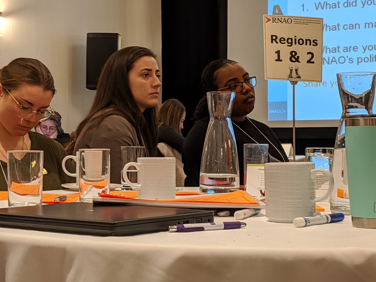 JanetHuntRN's tweet photo. Focused on doing things better @RNAO @DorisGrinspun @MorganHoffarth @angelacooperbra https://t.co/4XCoaXw42h