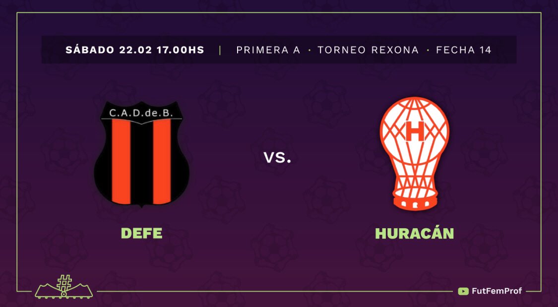 VamosLasPibasTV's tweet photo. ⚽️ ARRANCÁ EL CARNAVAL CON ESTE PARTIDAZO ⚽️
👉🏽 Mañana a las 17hs @defeweb recibe a @cah_futbolfem y lo vas a poder ver en https://t.co/0Ck0hYNPhU

🎙 Relato: @nadirjaidar 
📢 Comentario: @melukaler 
📲 Campo de juego: @LautaroTsanchez y @AgusVidal__ https://t.co/AZ7AbUZ60i