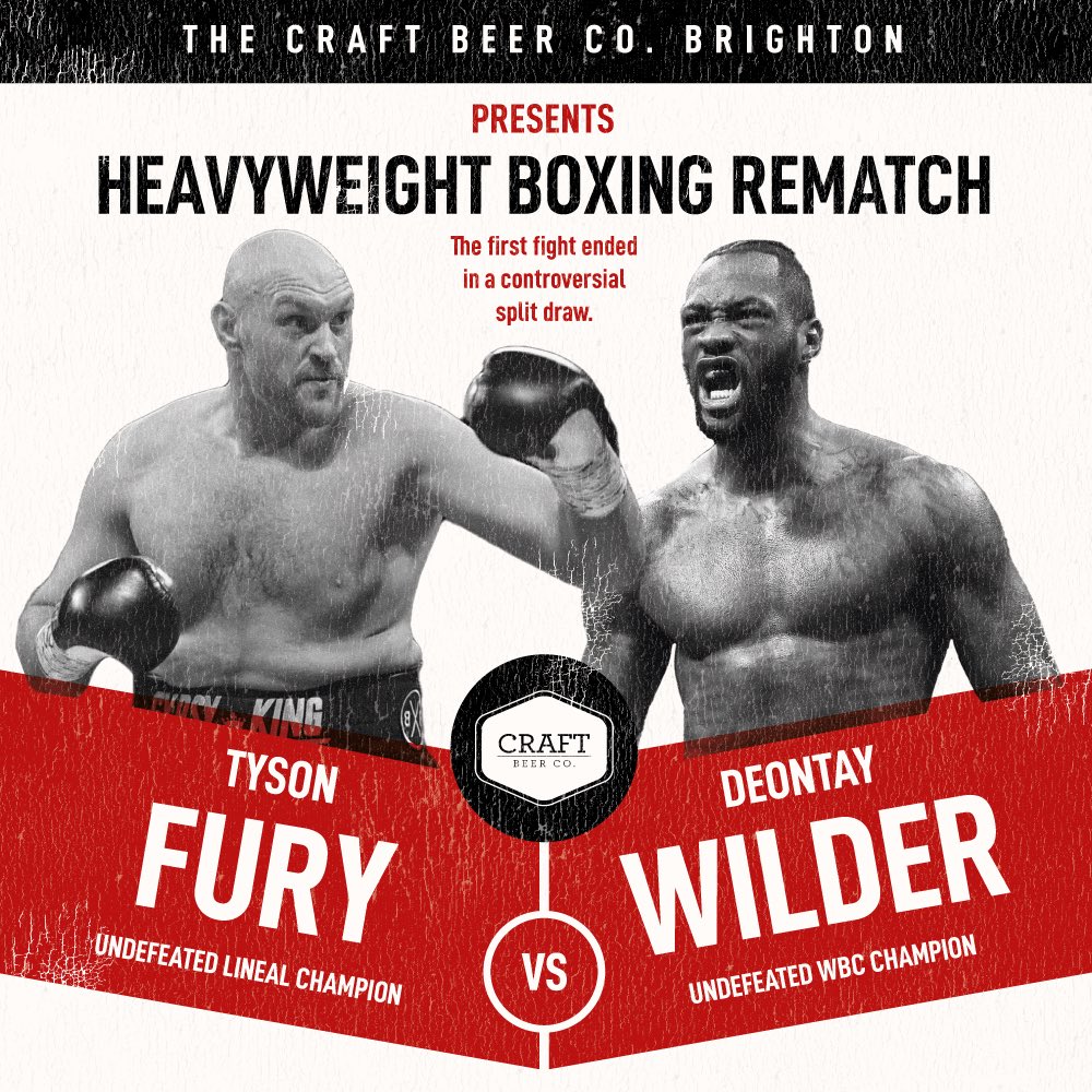 Join us for #FuryWilder2 tomorrow evening with undercards beginning at MIDNIGHT and the ring walk around 4am. This is a TICKET ONLY EVENT so booking is essential. Pre-booked tickets £10 pp, tickets on the door £15 pp. grab your early bird tickets HERE —->  bit.ly/FuryVWilder2tix