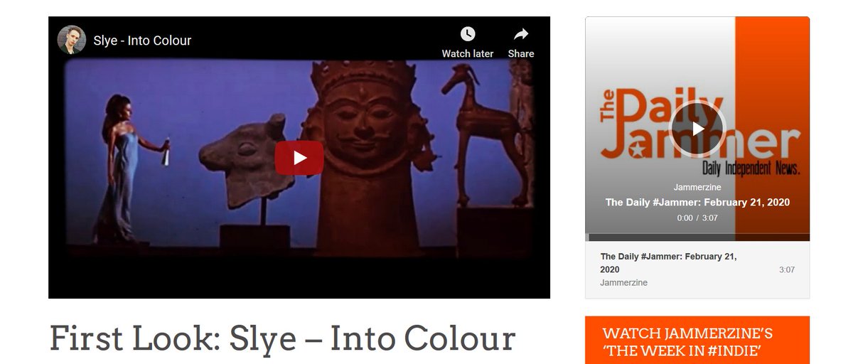 steaminkettlepr's tweet photo. Head over to @jammerzine to catch them premiere the visuals for #IntoColour the new release from @Slyemusic which dropped this morning!
'Beautiful in scope and diverse in color'...you don't want to miss this one. 🔥
#IntoColour #Slye #Jammerzine
https://t.co/jJBmSv43E3 https://t.co/GYoVzlG1Ax