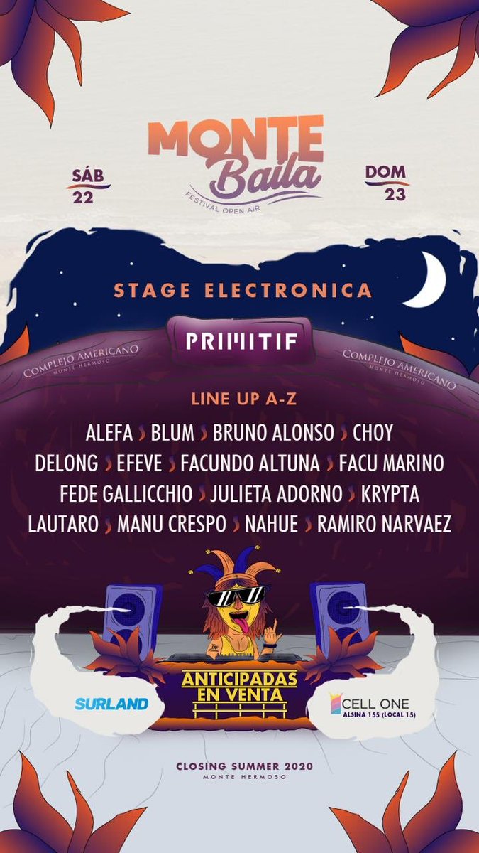 epicprimitif's tweet photo. Primitif presente en Monte Baila!👯‍♀️💣
Una propuesta nueva con una puesta en escena increíble: 4 escenarios en simultáneo, food&amp;beer tracks, Pool party, glitter experience, y más en la hermosa naturaleza del Complejo Americano. Te esperamos 🤍
▪️Tickets Disponibles ➡️ Alsina 155 https://t.co/RSamiJrjld