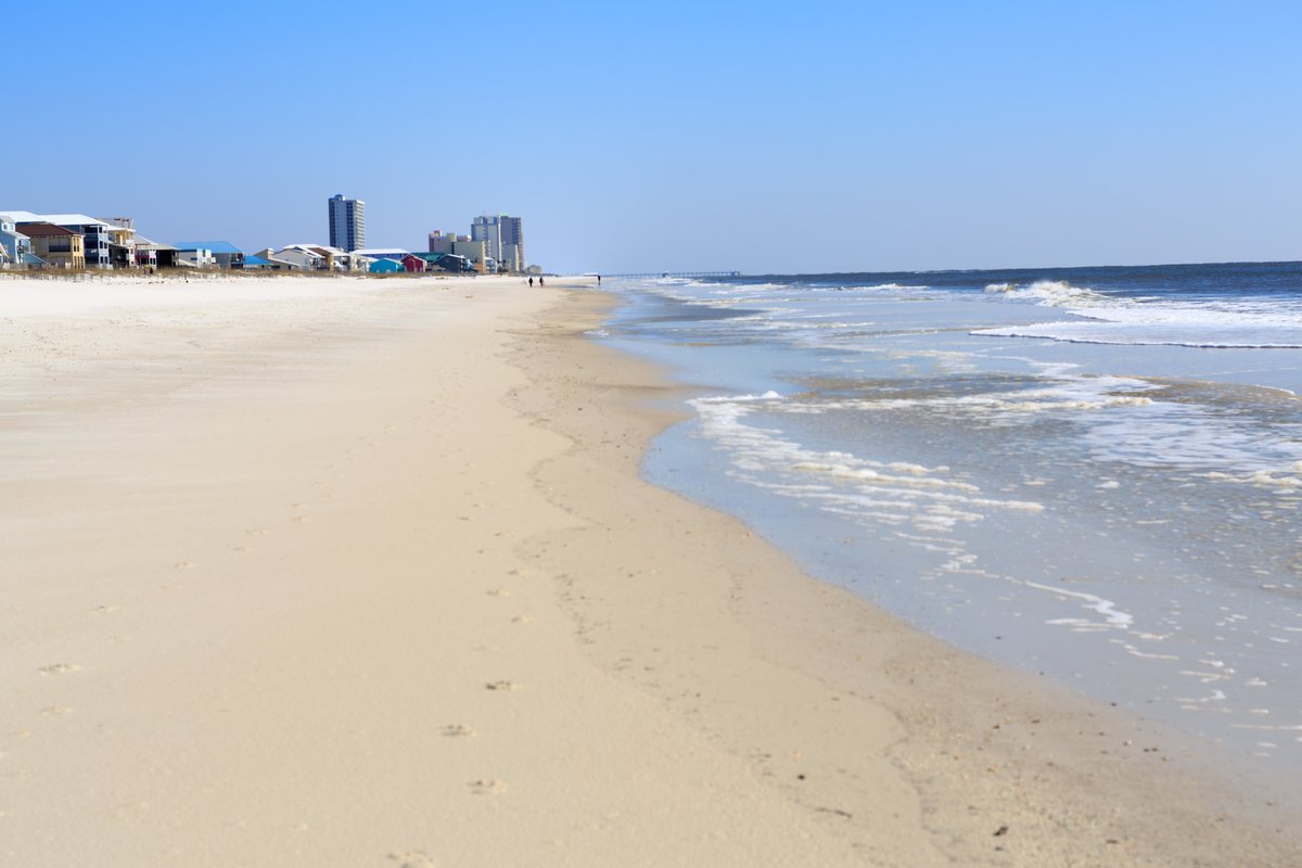 CleanIsland's tweet photo. Take a long stroll and carry the memories with you... #LeaveOnlyFootprints #GulfShores #OrangeBeach #CleanBeach #ProtectParadise #CleanIsland #BeachVacation #Sustainable #Nature #Travel #LeaveNoTrace #BeachDay #Beach #RespectTheBeach #CleanWater #WavesForDays #CleanWaterFuture https://t.co/T6TnPw07kk