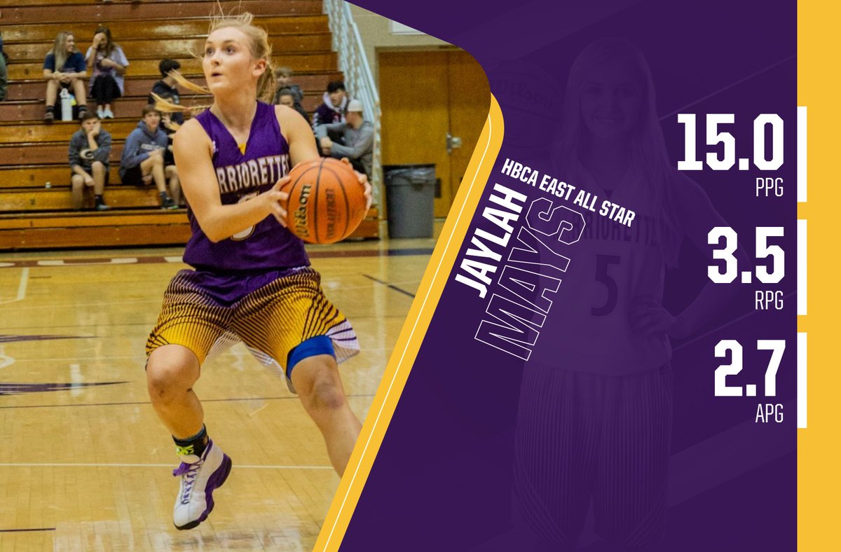 scsd2athletics's tweet image. Congratulations to Jaylah Mays on being selected to the Hoosier Basketball Coaches Association East All Star Team!