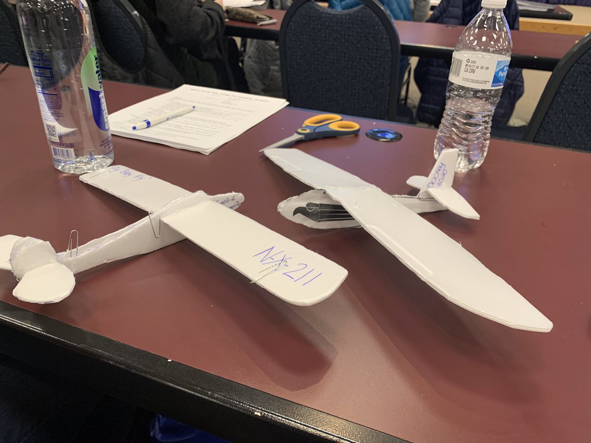MrsDooleyAMS's tweet photo. Spending the day with @Alma_AISMatheny in the Civilian Air Patrol Aerospace Workshop!! First workshop is Battle of the Planes. @alma_middle https://t.co/O7plGxctb6