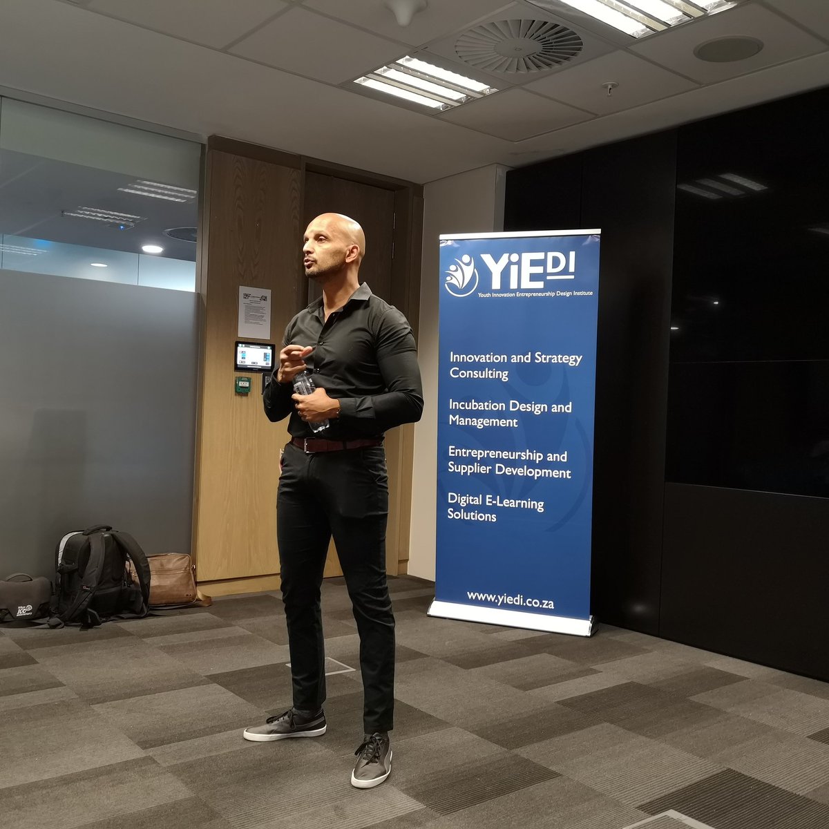 jayshnaidoo's tweet photo. Thank you to our awesome Alumni from #IBMTechscale for sharing your experiences and journey with a younger group of #Technology #Entrepreneurs, the #IBMBusinessinaBox Graduates! 

Sponsored by
@IBM SA @IBMMEA EEIP Programme and delivered by @yied_i

 @JermainKal @_botsza https://t.co/7MBJ0YNnTH