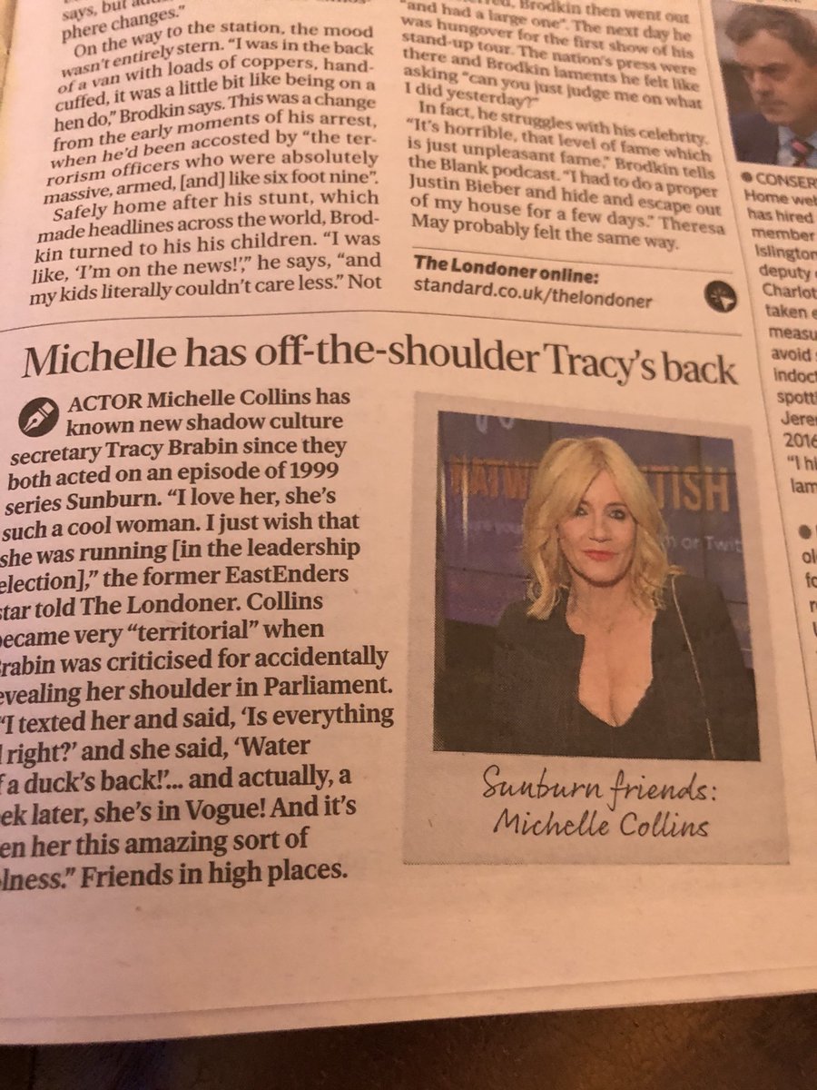 Michelle Collins tweet media