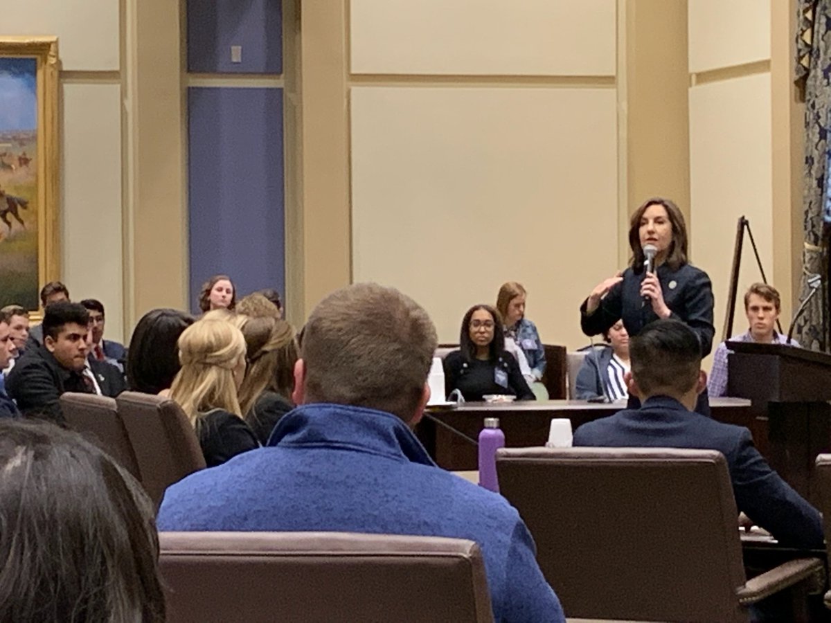 oksde's tweet photo. Students discussing what they need schools to provide by graduation @joy4ok's Student Advisory Council: Latta HS senior Magdaline Dansby stresses importance of robust internships #OKICAP ππ» @joy4ok: Internships don't have to be complicated; can happen right in your school #oklaed https://t.co/1bIjyZO9Jb