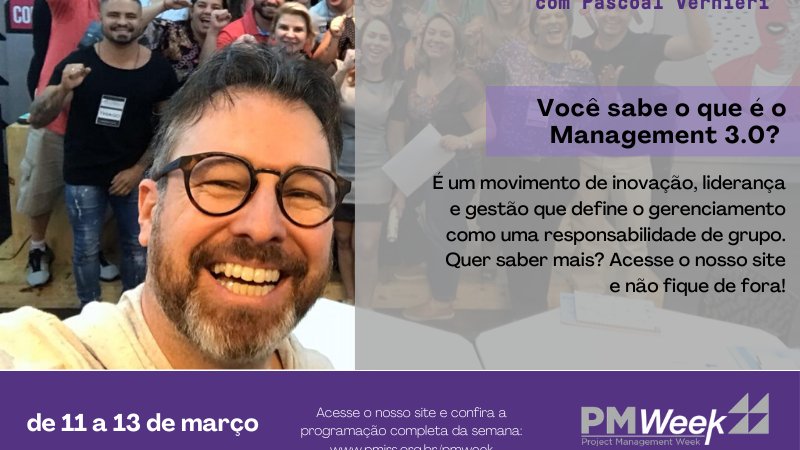 Hoje começa o carnaval, e termina o primeiro lote de inscrições para o Workshop Management 3.0! Você não vai deixar o bloco passar, não é? Confira mais informações sobre esta e outras atrações no pmirs.org.br/pmweek .#pmweekpmirs #mangament30
