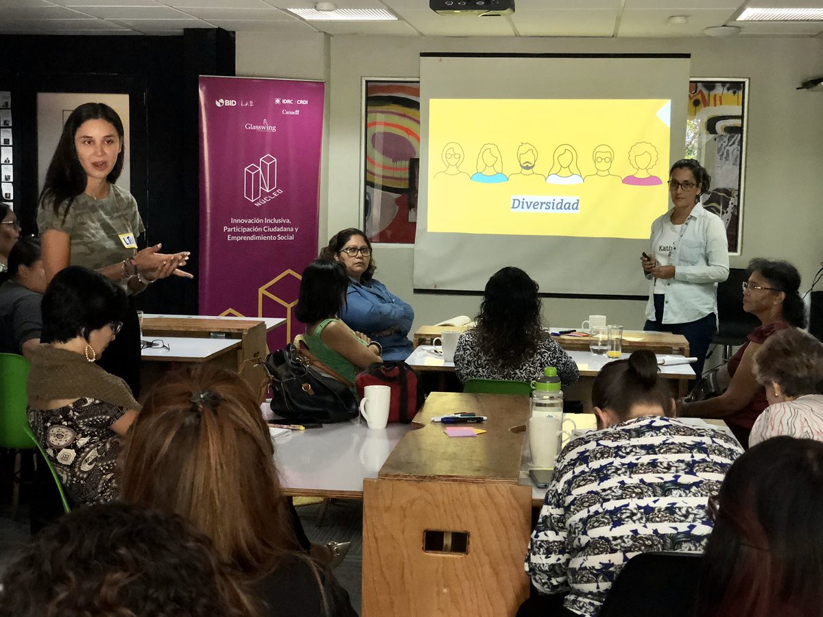 nucleolab_'s tweet photo. Vamos más allá. La innovación nos necesita a todas y a todos. La diversidad es clave para mejorar la realidad en las que vivimos. @Laboratoriala @alcaldia_ss @onumujeressv @IDB_Lab #MujeresEmprendedoras https://t.co/CL3p1Zhvi2