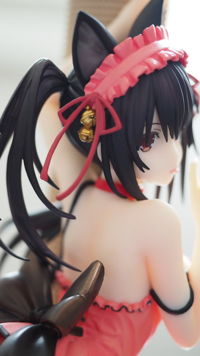 デート・ア・ライブ　フィギュア　特典 時崎狂三 黒猫Ver Amazon.co.jp: デートアライブIII 時崎狂三 黒猫Ver. 17スケール