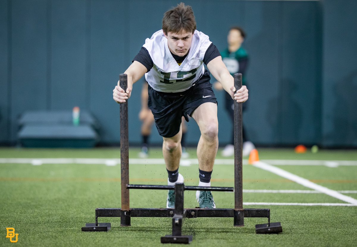 BUFootball's tweet photo. Start fast.  Finish strong.

#JustTheStart | #SicEm https://t.co/fyqo6SjMNP
