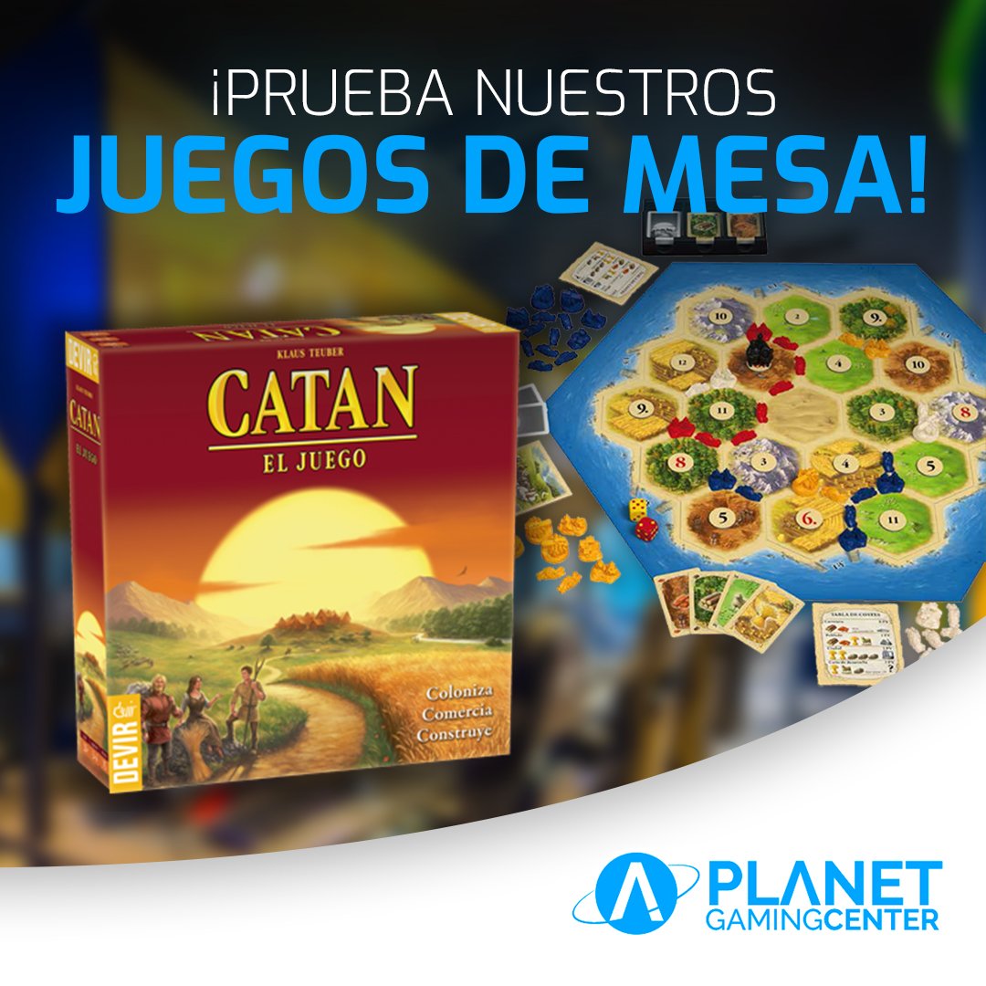 Planetgamingce's tweet photo. En @Planetgamingce tenemos varios juegos de mesa para que paséis un buen rato. ¿Os apetece una partida al mítico Catan? Diversión, buen ambiente y mejor compañía.

➡ https://t.co/0DzfZ1N14N
📍 C/Doctor Flemin, 3, #Elche https://t.co/PNjYyyS8vp