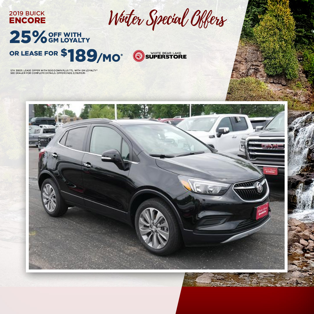 25% off the 2019 Buick Encore! Yes way! bit.ly/2VauRhB