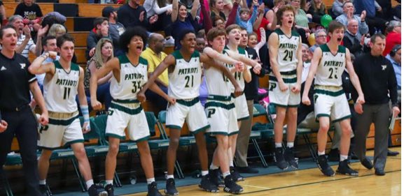 pinecrestbball's tweet photo. Game Day: Patriots take on @HoopsRichmond tonight at 6pm in the #SAC8 Championship @Pinecrest_MCS \ Pinecrest students only have to pay $3 with their PHS ID and the Booster Club will pay the rest of your ticket! #ThanksBoosters @PC_superfans @MooreSportRadio @ThePilotNews https://t.co/O7OXkSURSW