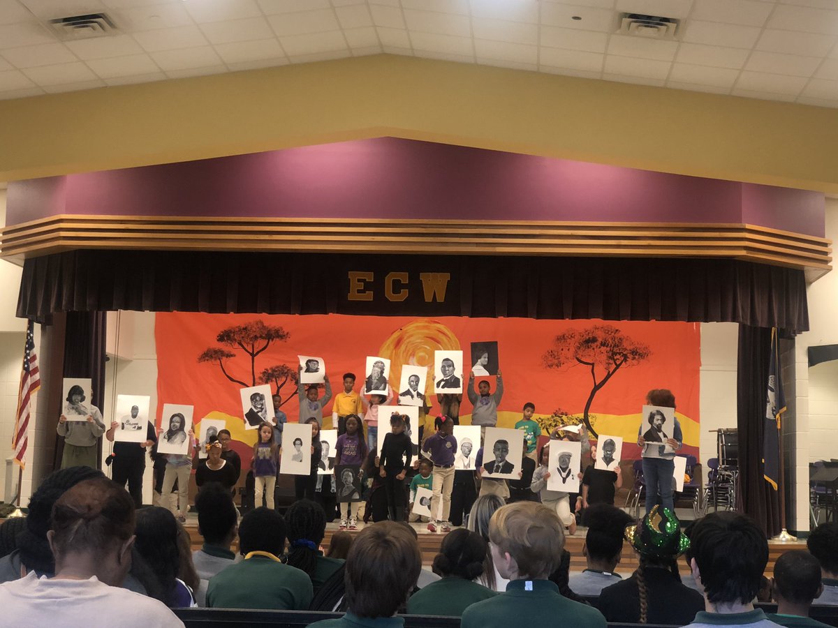 michelles723's tweet photo. ECW Black History Program #LevelUp https://t.co/srRf9dzNSY